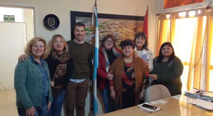 El Presidente del Ente Cultural presente en Carrizales