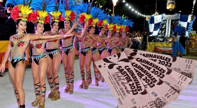 Sastre: Salió a la venta “Ticket Dorado”, el abono para los carnavales 2023