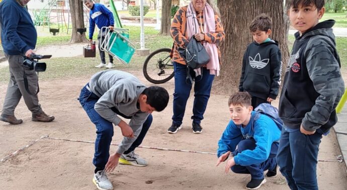 Se disputó la primera sede regional del «Torneo Provincial de Bolitas» en San Martín de las Escobas