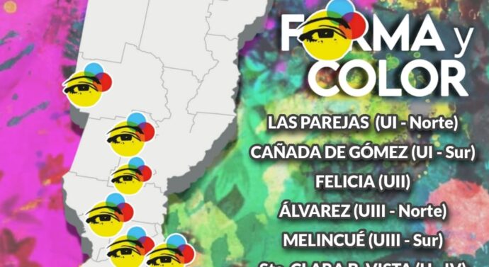 El Ente Cultural pintará con «Formas y Colores» la provincia de Santa Fe