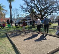 Oliveros fue sede regional del «Torneo provincial de Bolitas» de la Usina I (sur)