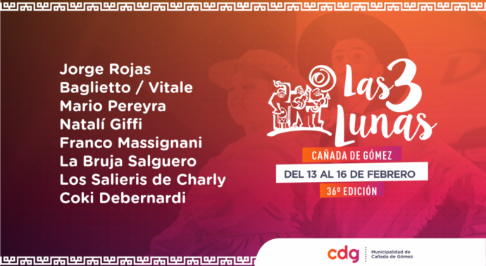 Se confirmaron los artistas destacados para Las Tres Lunas 2025