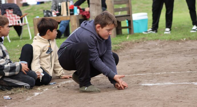 En López se jugó por primera vez el «Torneo Provincial de Bolitas»