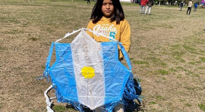 Volando Alto» celebró el Día del Niño en Monje.