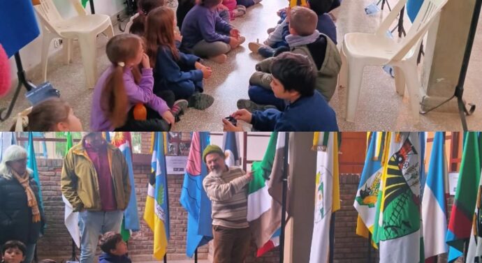 «Abanderados» se inauguró en Pueblo Andino.