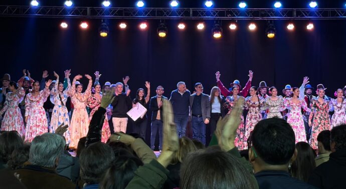 Villa Eloísa fue testigo de una noche memorable del Ballet Folclórico Nacional
