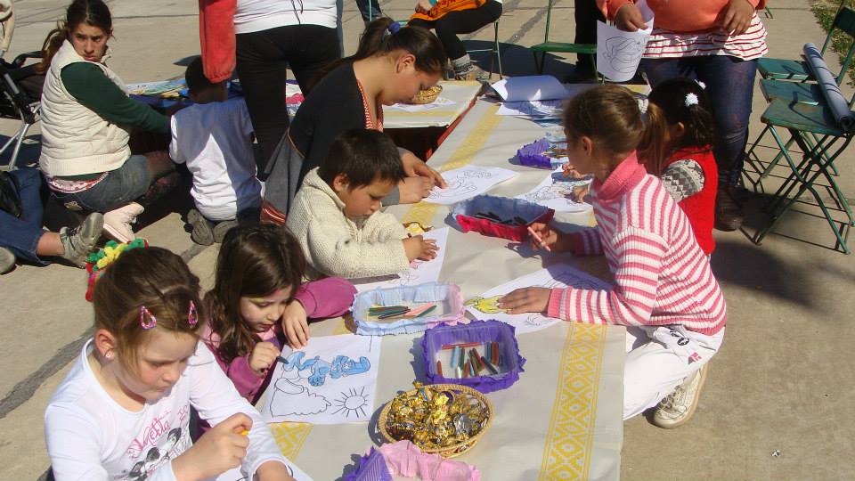 Gran Festejo por el Día del niño en Sastre.