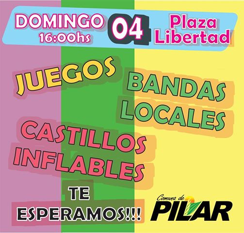 Pilar: Este Domingo «Todos a la Plaza Libertad»