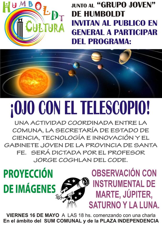Humboldt: Ojo con el Telescopio!