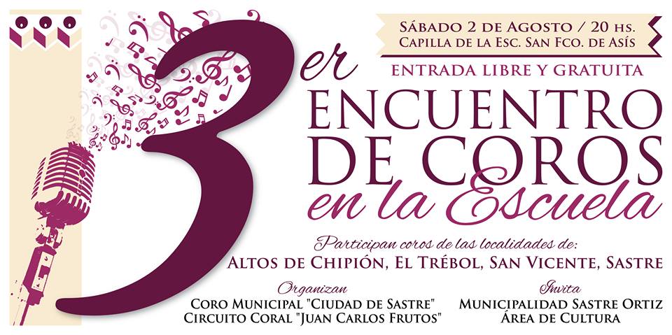 3º Encuentro de Coros en la Escuela