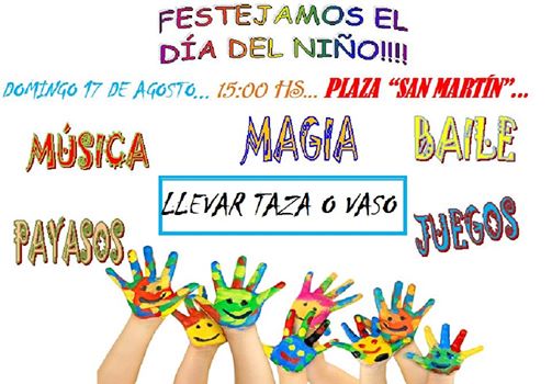 Festejos por el día del niño en Lehmann