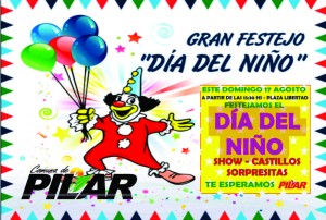 Festejos del día del niño en Pilar