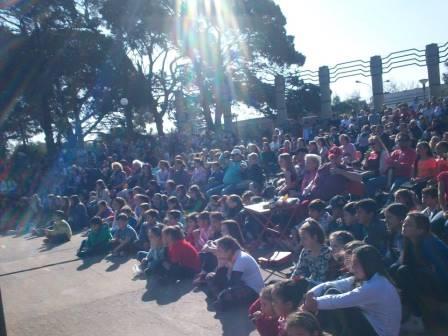 Popular festejo Día del Niño en María Juana