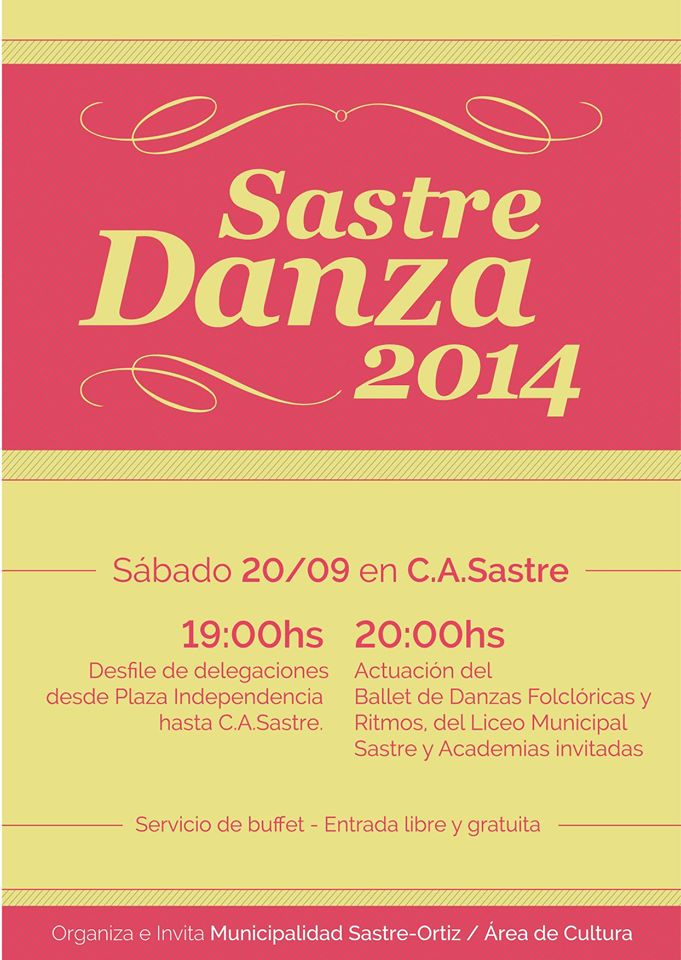 Sastre Danzas 2014