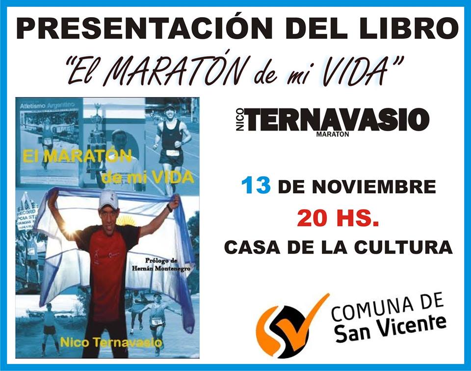 San Vicente: Se presenta » El maratón de mi vida»