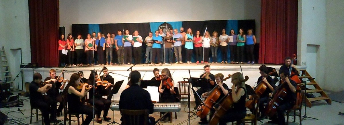 Concierto de fin de año en Colonia Aldao