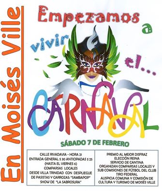 Moises Ville: Carnavales 2015!!!