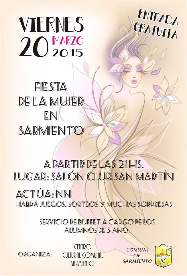 Fiesta de la Mujer en Sarmiento