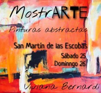 San Martín de las Escobas: La artista Viviana Bernardi presenta «MostrArte»