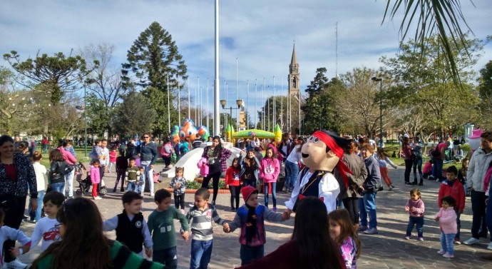 Pilar festejó el Día del Niño