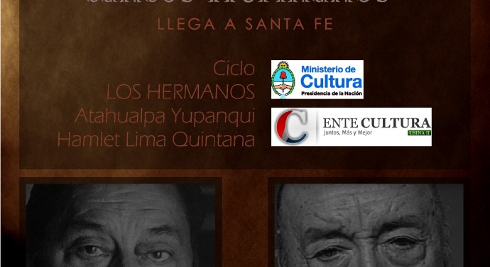 Homenaje a Atahualpa Yupanqui y Hamlet Lima Quintana, llega a Santa Fe