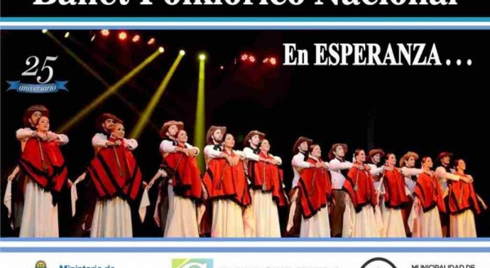 Llega el Ballet Folclórico Nacional a Esperanza