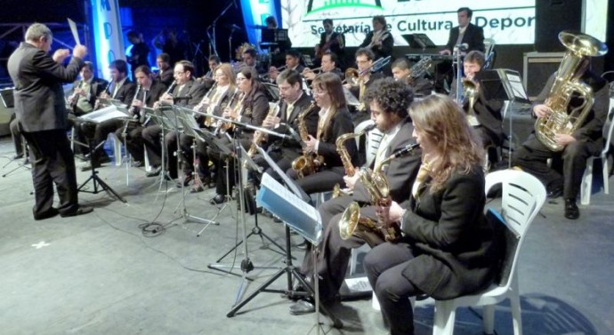 La Banda de Música Municipal en la Basílica de la Natividad