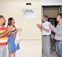 Se inauguró la Casa de la Cultura en Lehmann