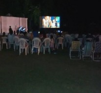 “5ta. Noche de Cine al aire libre” en Santa Clara de Buena Vista