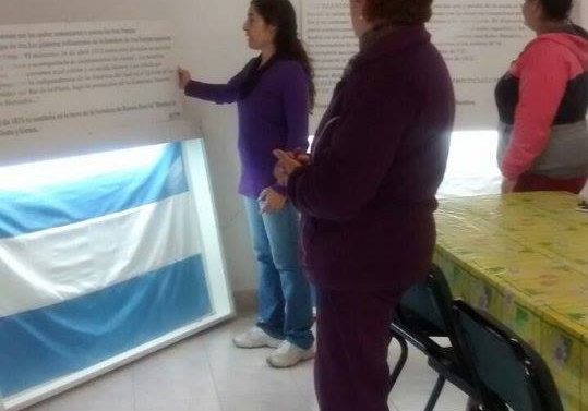 «Las Banderas de Belgrano» visitaron la localidad de Bauer y Sigel