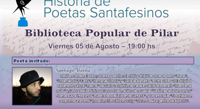 «Historias de Poetas Santafesinos» inicia su recorrido en Pilar