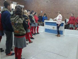 La Muestra «Las Banderas de Belgrano» llegaron a la comunidad de Pilar