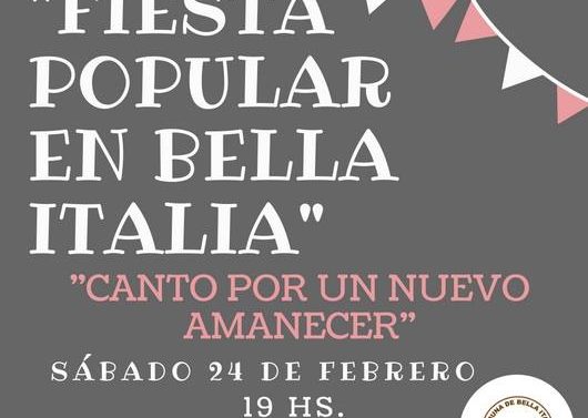 «Fiesta Popular» en Bella Italia