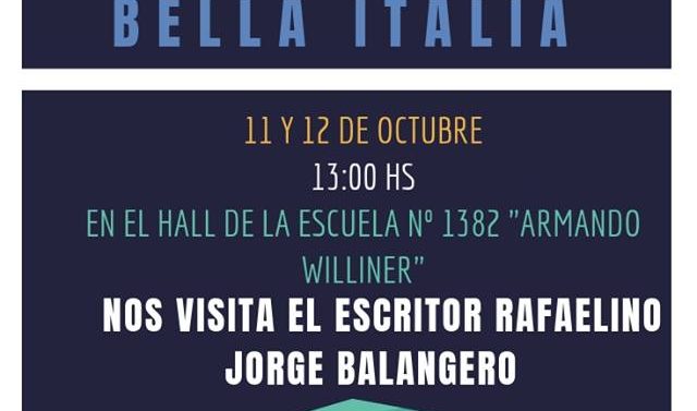 Bella Italia desarrollará la «6° Feria del Libro»