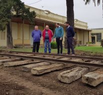 Ramona recupera las vías del tren a vapor que la unía con Rafaela