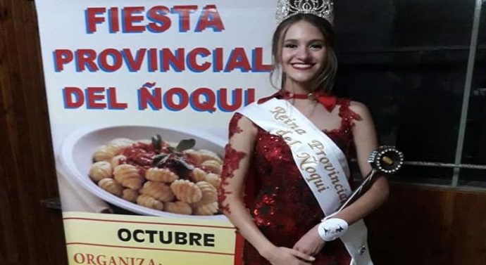 Grütly: Giuliana Kalbermatter nueva Reina Provincial del Ñoqui