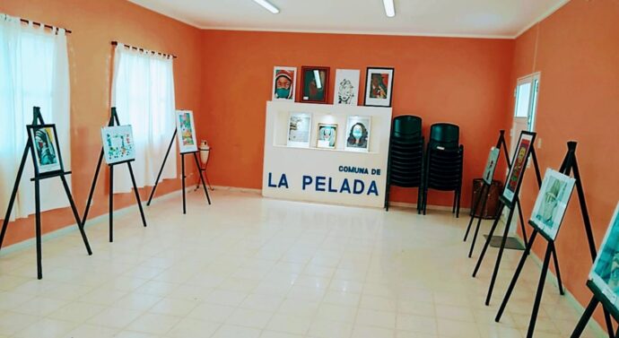 La comunidad de La Pelada expone la Muestra «CuidARTE»