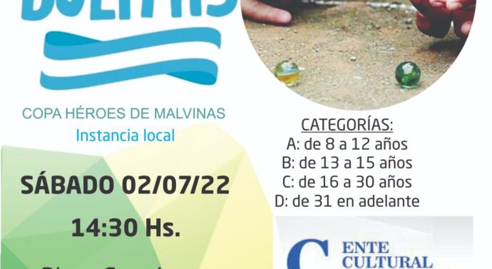 Ramona, Bouquet, Montes de Oca, Las Toscas y San Martin de las Escobas juegan su etapas locales del «Torneo de Bolitas»