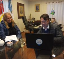 El Director de la Usina II se reunió con la responsable de Cultura Villa San José
