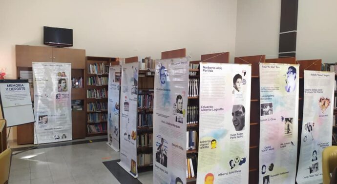 En la Biblioteca de Felicia se expone la Muestra «Memoria y Deporte»