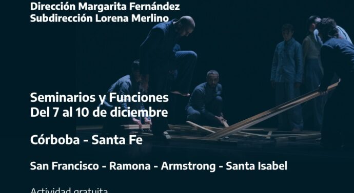 La Compañía Nacional de Danza Contemporánea regresa a Santa Fe  y Córdoba.