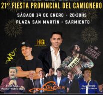 Sarmiento se prepara para una nueva edición de la «Fiesta Provincial del Camionero»