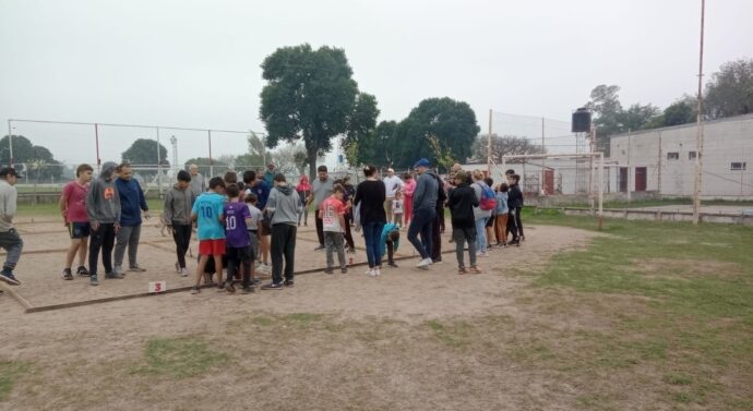 Gran participación en el «Torneo de Bolitas» desarrollado en Lehmann