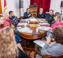 Reunión de la Usina Cultural II en la ciudad de Esperanza