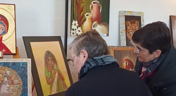 Grütly fue sede del segundo “Forma y Color” de la provincia de Santa Fe