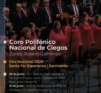 El Coro Polifónico Nacional de Ciegos inicia su Gira 2026 por Esperanza y Sarmiento