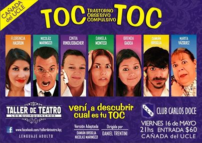 Cañada del Ucle: Se presenta la Obra «TOC-TOC»