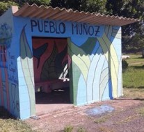Se pintó un nuevo «Faro de Campo» en Pueblo Muñoz