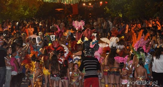 Más de 5.000 personas festejaron carnaval en María Teresa