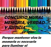 Wheelwright: Concurso mural Memoria, Verdad y Justicia